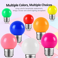 Guirlandes lumineuses LED en plastique SMD imperméables pour extérieur, base E27/B22, blanc chaud 2700K, lumière du jour 6000K, garantie de 2 ans, G45, aménagement paysager