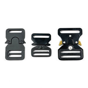 25mm/32mm/38mm Boucle tactique en alliage de zinc tendance de haute qualité à Offre Spéciale personnalisée Boucle de ceinture à ouverture facile et rapide - Product Image 6