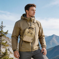 Sac à dos tactique de camouflage LUPU Fashion MOLLE Oxford Softback pour le sport de plein air - Doublure en polyester imperméable, fermeture à glissière