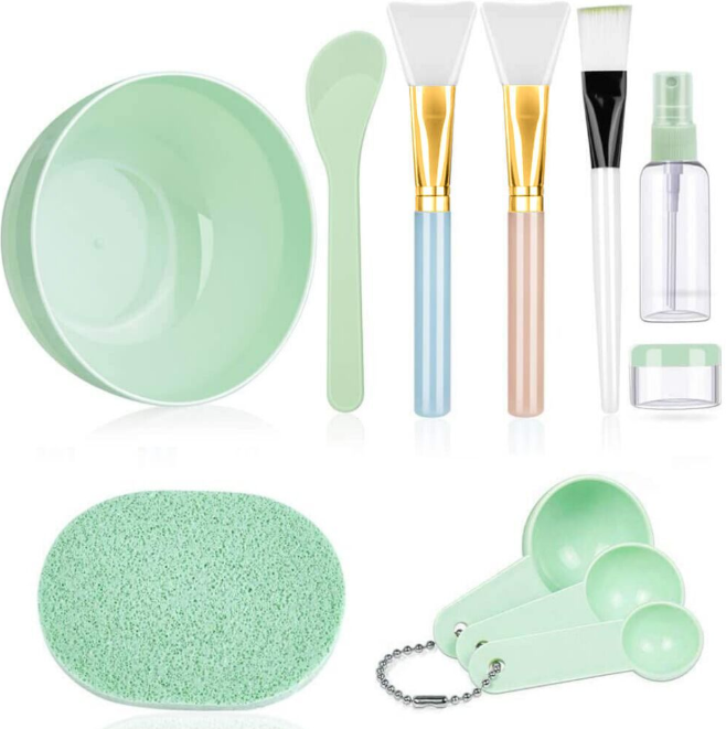 BEAUFLY DIY плюс размер Косметическая глина для лица maskplastic набор мисок для смешивания лица с лопаткой и кистью