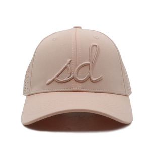 Gorra de Béisbol Unisex Oxford de Terciopelo Rígido de 6 Paneles con Lazos y Logotipo Bordado Personalizado - Product Image 1