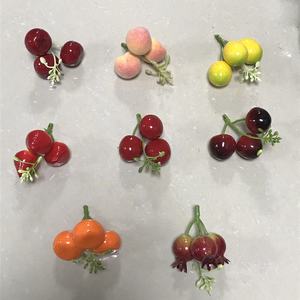 Árbol rico de 70Cm para interior, plantas verdes artificiales decorativas, 18 ramas con frutas - Product Image 6