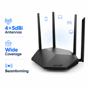 Router WiFi6 Hosecom AX3000 con 4 Puertos Gigabit, Mesh, Smart Roaming, Doble Banda, 3000Mbps, Inalámbrico, para Hogar, Oficina y Comercios - Product Image 6