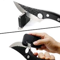 Couteau de boucher pour couper la viande, couteau viking forgé à la main avec gaine, couteau de camping pour homme des cavernes