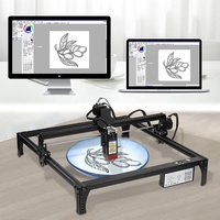 BLUETIMES Fácil instalación 5W 10W Precio Mini Cnc Madera Papel Plástico Acrílico Máquina de grabado