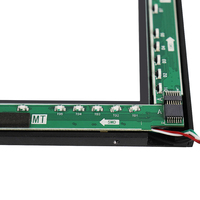 Pantalla táctil infrarroja de 22 pulgadas multitáctil de 10 puntos con controlador USB de vidrio templado gratis