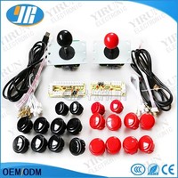Kit de jeu d'arcade DIY, joystick, bouton poussoir, contrôleur USB JAMMA pour PC