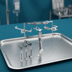 ชุดเครื่องมือผ่าตัดซ่อมแซมปากเปิด (Cleft Palate) ยี่ห้อ SIMAECO CE ทำจากสแตนเลส ประกอบด้วยที่เปิดปาก 3 ใบมีดสำหรับเลื่อนลิ้น - เครื่องมือผ่าตัดชั้นคลาส I รับประกัน 1 ปี - Product Image 3