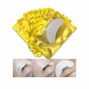 Factory Wholesale Eyelash Patch Eye Pads Private Label OEM Custom LOGO Hydrogel Eye Patch For Eyelash Extensions Very Sticky