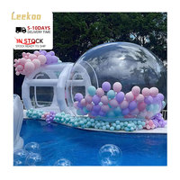 Maison gonflable de ballon de bulle de ballons de fête d'enfants avec la pompe d'air de ventilateur