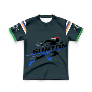 Camisetas de Rugby Personalizables con Impresión por Transferencia de Calor, 100% Poliéster, Transpirables, de Secado Rápido, para Hombres, Mujeres y Niños, Opciones de Logotipo, Guangdong - Product Image 2