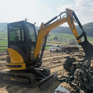 Envío rápido Mini Kubota Excavadora 3,5 Ton Diesel Agrícola Excavadora Pequeña Crawler Bagger EPA Motor - Product Image 1