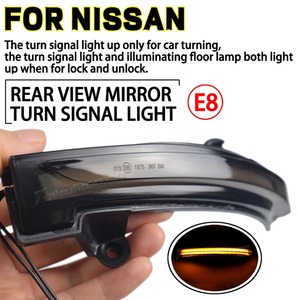 2 uds nueva lámpara intermitente secuencial dinámica luz de señal de giro para Nissan Altima Teana 2019-2022 Indicador de espejo retrovisor - Product Image 4