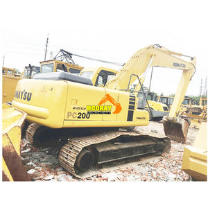 Excavadoras Komatsu usadas de Venta caliente, máquina de oruga de excavadora de segunda mano de 20 toneladas, excavadora hidráulica Komatsu Pc200 usada - Product Image 1