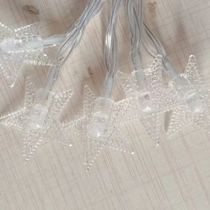 ไฟ LED พลาสติกหลากสี ไฟดาวประดับ สายไฟประดับ ตกแต่งบรรยากาศปีใหม่ คริสต์มาส ตกแต่งห้อง ตกแต่งภายในเทศกาล ตลาดกลางคืน แผงลอย - Product Image 4