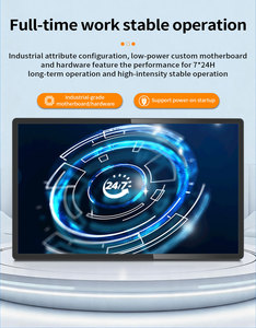 คอมพิวเตอร์อุตสาหกรรมระบบสัมผัสแบบ Capacitive ขนาด 19 21.5 นิ้ว ระบบ Android  แบบ All-in-One แข็งแรงทนทาน ไร้พัดลม ติดผนังได้ ใช้เป็น POS Kiosk มาตรฐาน IP65 สำหรับอุตสาหกรรม - Product Image 4