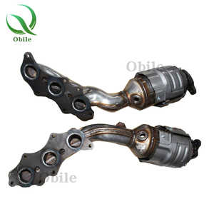 เครื่องฟอกไอเสียเชิงเร่งปฏิกิริยาด้านหน้าสำหรับ Toyota Ew Prado 4000 - Product Image 2