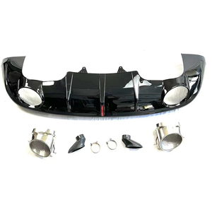 Diffuseur de haute qualité pour <span class=keywords><strong>Audi</strong></span> Q5 ordinaire changement en diffuseur de becquet arrière de voiture étoile brillante de Style RSQ5 2008-2017 - Product Image 1