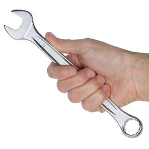 BETA - 000429506 Chrome-plated combination wrenches <b>with</b> open and offset ring <b>ends</b> (multi-pack) - EAN 8054809160542 WRENCHES - Product Image 3