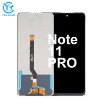 Écran LCD de téléphone portable en vente chaude pour Infinix Note 11 Pro, remplacement d'écran LCD