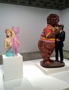 Tượng Con Báo Màu Hồng Nhựa Frp Sản Xuất Tượng Nghệ Thuật Và Đồ Thủ Công Ngoài Trời Theo Yêu Cầu - Product Image 4