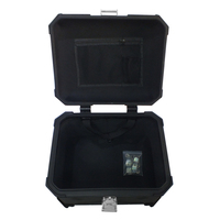 Boîte arrière de moto en aluminium 65L Boîte de livraison étanche Top Case