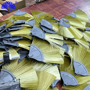 <span class=keywords><strong>Balai</strong></span> en forme d'éventail Outil de nettoyage à domicile moderne Outil de nettoyage multi-angle <span class=keywords><strong>Balai</strong></span> à poils souples d'angle - Product Image 3