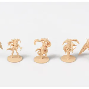 Jeu de société personnalisé de haute qualité, Mini figurines Miniatures en plastique