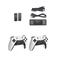 X9 Pro Wireless Game Stick Console de jeu TV S905X3 Chipset 64 Go de mémoire 30,000 + jeux intégrés sans fil 2.4GHz HD 4K Sortie d'image