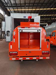 <span class=keywords><strong>Camion</strong></span> de pompiers forestiers Warrior avec réservoir d'eau de 1,5 tonne, double cabine, portée de <span class=keywords><strong>50</strong></span> m, <span class=keywords><strong>camion</strong></span> de sauvetage forestier pour la communauté - Product Image 5