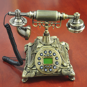 Telefono <span class=keywords><strong>Vintage</strong></span> telefono classico retrò telefono fisso antico - Product Image 5
