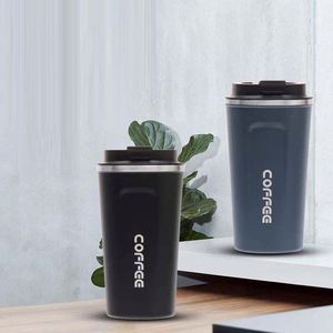 Venta al por mayor respetuoso con el medio ambiente reutilizable a prueba de fugas café de viaje 380ML taza de café pantalla inteligente de temperatura de acero inoxidable - Product Image 4