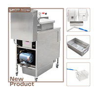 Friteuse commerciale KFC de 25,36 QT pour poulet frit, machine à poulet frit Henny Penny, friteuse programmable sans filtre à huile