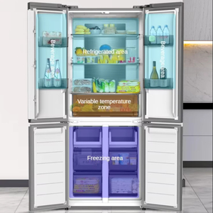 Factory OEM Storage Commercial Four Doors Refrigerators Bottom Freezer <b>Fridge</b> for Home Equipment - Product Image 6