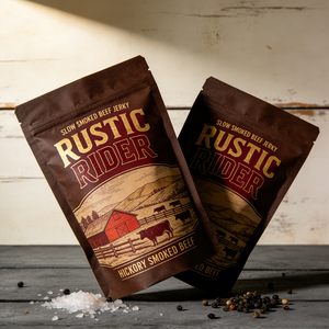 ถุงซิปล็อคแบบตั้งได้ พิมพ์ลายโลโก้ตามสั่ง สำหรับเนื้อแดดเดียว ผลไม้อบแห้ง ใบชา บรรจุภัณฑ์กันน้ำแบบปิดผนึกได้ - Product Image 3