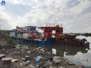 Draga pompa a getto d'acqua draga mineraria cina cantiere navale 18 pollici 3000 m3 H barca draga oro Diesel personalizzato formazione ancoraggio di potenza ABS - Product Image 6