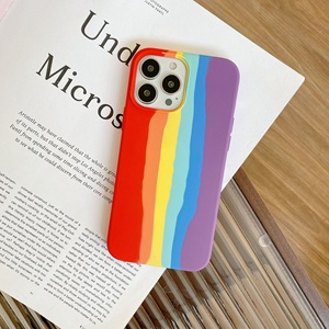 Đầy Màu sắc lỏng Silicone trường hợp TPU nhãn bảo vệ cho Apple 16pro 14pro 15 điện thoại di động bao gồm tất cả qua biên giới trường hợp - Product Image 6