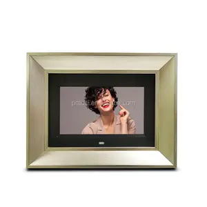 Fabriek Goedkope 7 Inch Tot 32 Inch Zilver Houten Frame Digitale Fotolijst Voor Kerst