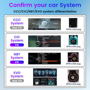 Radio mobil 10.25 inci untuk BMW X3/X4 2011-2017 NBT/CIC mobil Stereo navigasi GPS Linux Carplay Android Auto Multimedia pemutar DVD - Product Image 5