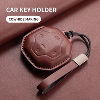 Funda Protectora de Cuero para Llave Inteligente de Coche para Chery JETOUR DASNG iDM Jetour T2 Traveler 2023 2024 Dashing X-1 Plus DTC 2022 2024