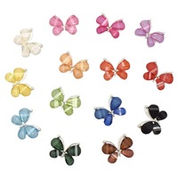Rectangle en alliage Eco-friendly Flatback Buttons Crystal Rhinestone Jewelry Accessories DIY Materials Wholesale