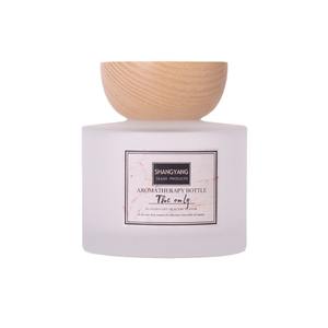 Botella Difusora de Vidrio Mate Redonda de 100 ml, Recipientes para Aceites Esenciales, para Fragancias, Regalos para el Hogar y Baño, para Almacenamiento y Exhibición - Product Image 3