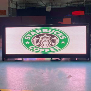 <span class=keywords><strong>2K</strong></span> p2.5 <span class=keywords><strong>Module</strong></span> HD Wifi xe/taxi Roof Top quảng cáo LED Video hiển thị taxi TOP LED hiển thị màn hình quảng cáo - Product Image 3