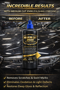 GRAPHONEX <span class=keywords><strong>MEDIUM</strong></span> <span class=keywords><strong>CUT</strong></span> <span class=keywords><strong>2500</strong></span> Composé de polissage professionnel pour la correction de la peinture, idéal pour les rayures légères et les marques de tourbillons - Product Image 4