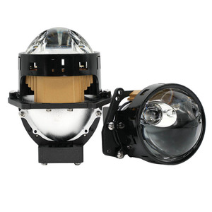 FANKAI T2 Phares de voiture 12V avec 80W Trois lampes à culot double LED directe intégrée Haute/Basse Intégration Température de couleur 6500K Nouveau - Product Image 4