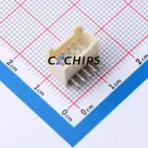 HC-PHB2.0-2x5AW Wire-to-Board Pin Header Bent Lead Through Hole,P=2mm Connector 2x5P 2mm Right Angle Insert PHB - Product Image 1