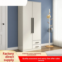 Armoire de rangement multifonctionnelle en bambou de style nordique moderne Dongma pour chambre d'enfant, meuble de maison pour petit appartement