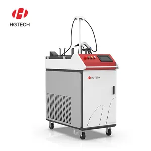 2022 HGTECH CNC 500w1000w 1500w 2000w Metal Fiber Laser Welding Machine For Stainless Steel