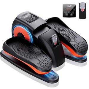 Elliptique électrique sous bureau avec écran LCD, télécommande et vitesses réglables pour usage domestique - Product Image 3