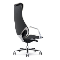 Chaise de jeu pour ordinateur de course, chaise pivotante de patron, dossier haut, cuir PU, cuir véritable de haute qualité, 1 pièce, chaise de bureau, Guangdong JNS